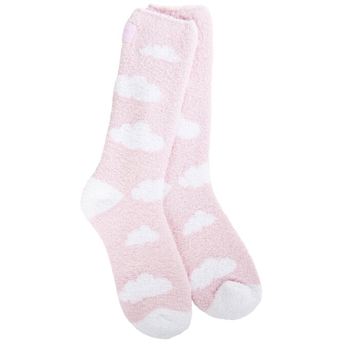 Crescent Sock Company SOCKS-CLOUD PINK