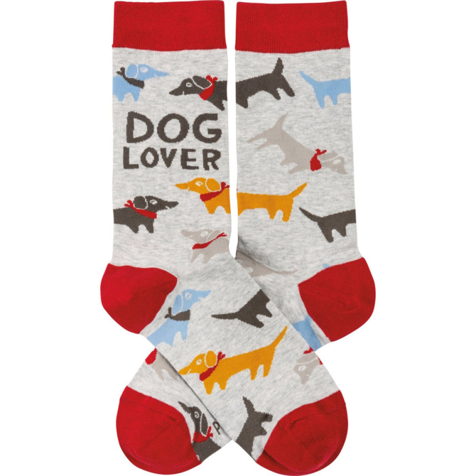 PRIMITIVES BY KATHY SOCKS-DOG LOVER