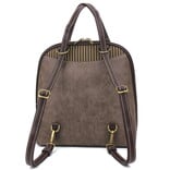 Chala Group Inc BKPK/PURSE-SUNFLOWER STN GRY