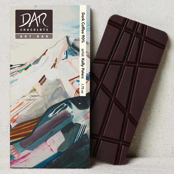 DAR CHOCOLATE LLC BAR-DARK COFFEE/KELLY PETERS