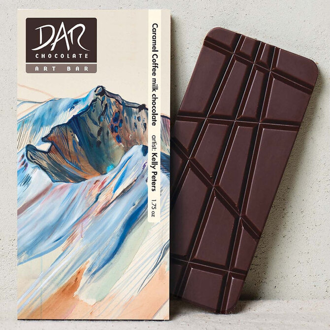 DAR CHOCOLATE LLC BAR-SALTED CARMEL COFFEE/KELLY PETERS