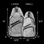 Calla Holdings Day Pack - Blue Camo Anti Theft