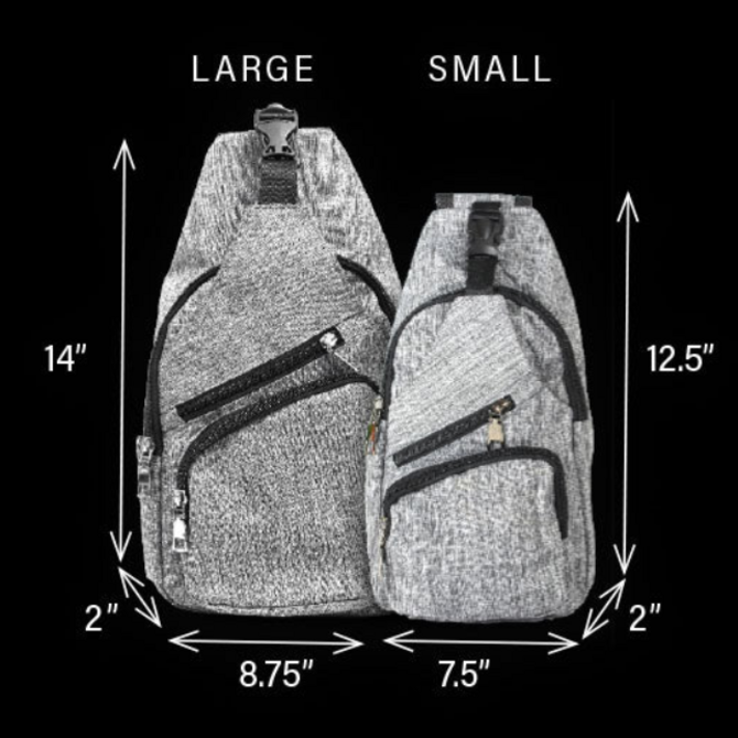 Calla Holdings Day Pack - Blue Camo Anti Theft