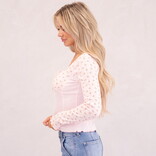 HEM & THREAD Top - Ruched Lettuce Hem