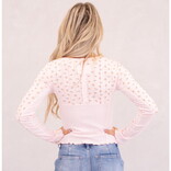 HEM & THREAD Top - Ruched Lettuce Hem