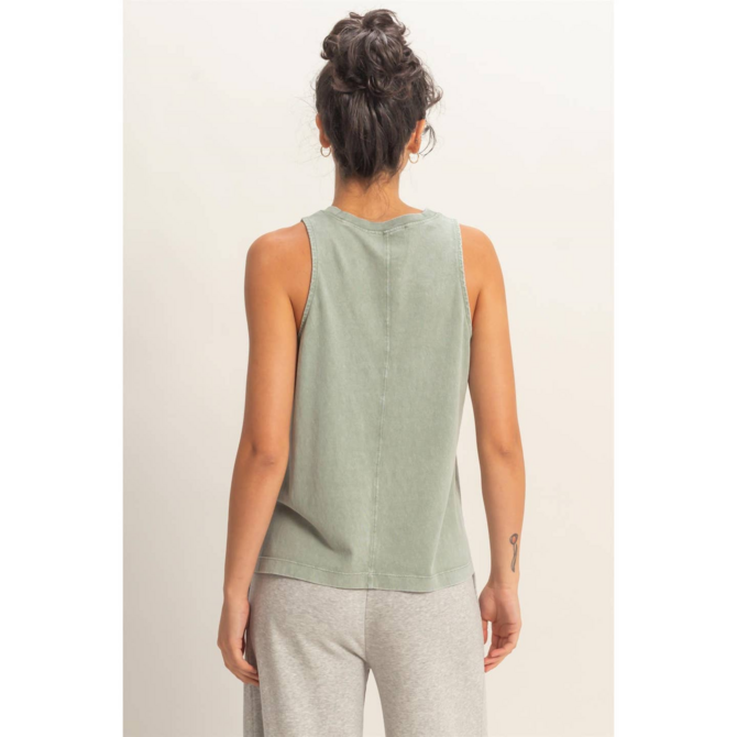 HYFVE Top - Mineral Wash Sleeveless