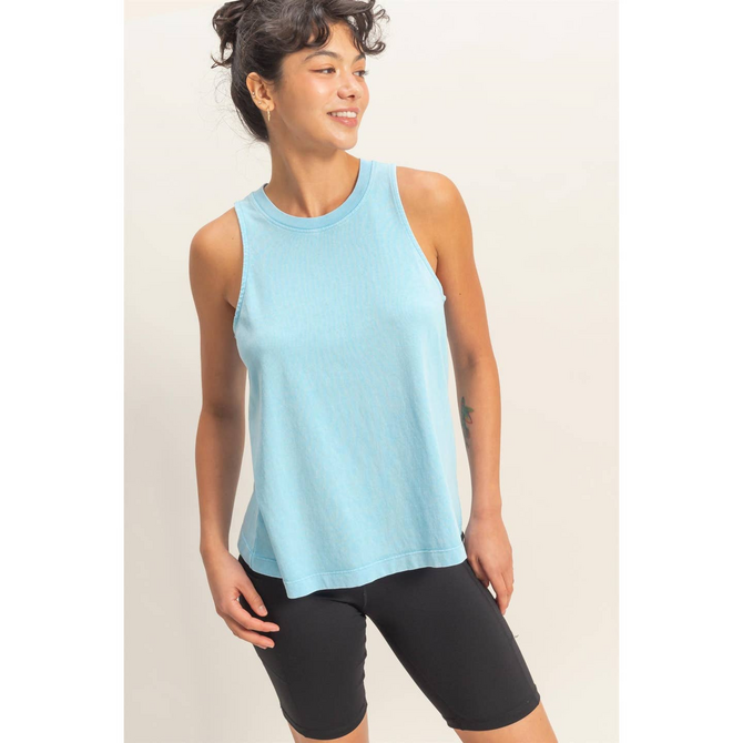 HYFVE Top - Mineral Wash Sleeveless