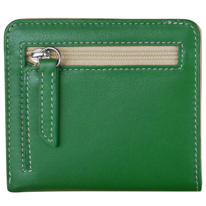 ILI (Intercontinental Leathern Industries) Wallet - Two Tone Mini Bi-Fold