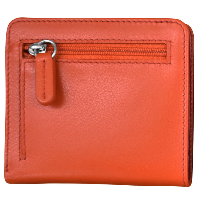 ILI (Intercontinental Leathern Industries) Wallet - Two Tone Mini Bi-Fold