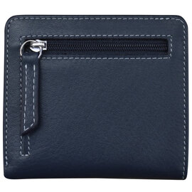 ILI (Intercontinental Leathern Industries) Wallet - Two Tone Mini Bi-Fold