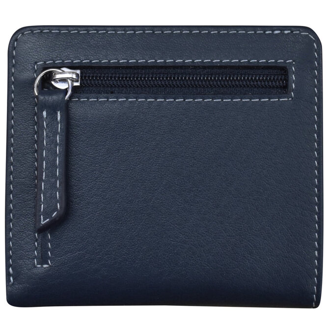 ILI (Intercontinental Leathern Industries) Wallet - Two Tone Mini Bi-Fold