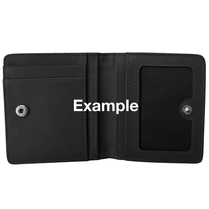 ILI (Intercontinental Leathern Industries) Wallet - Two Tone Mini Bi-Fold