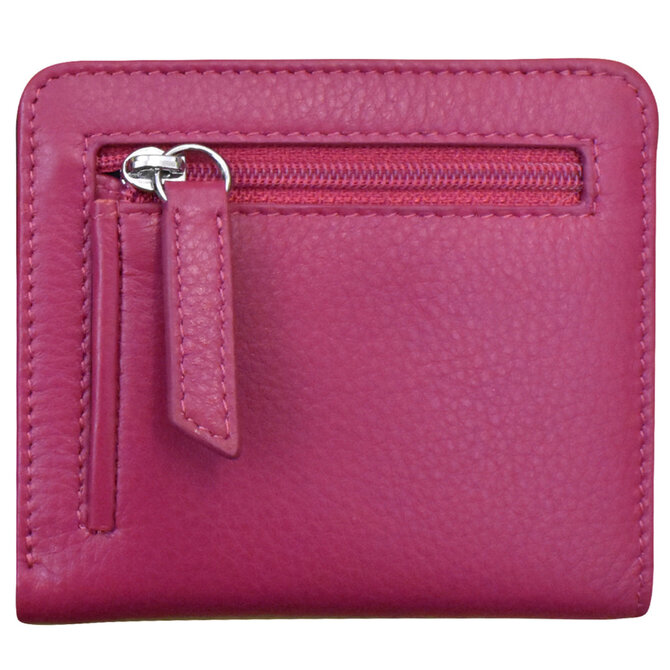 ILI (Intercontinental Leathern Industries) Wallet - Two Tone Mini Bi-Fold
