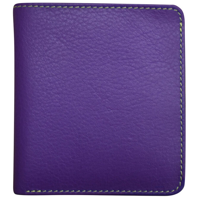 ILI (Intercontinental Leathern Industries) Wallet - Two Tone Mini Bi-Fold