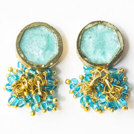 Earring - Kimberley Enamel Turquoise
