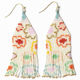 Earring - Delilah Poppies Multi Fringe