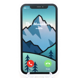 STICKERS NORTHWEST Sticker - The Mountains Phone