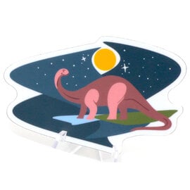 STICKERS NORTHWEST STKR-BRONTOSAURUS