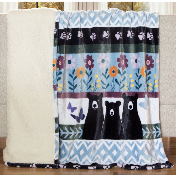 CARSTEN'S INC. THROW-BEAR GARDEN