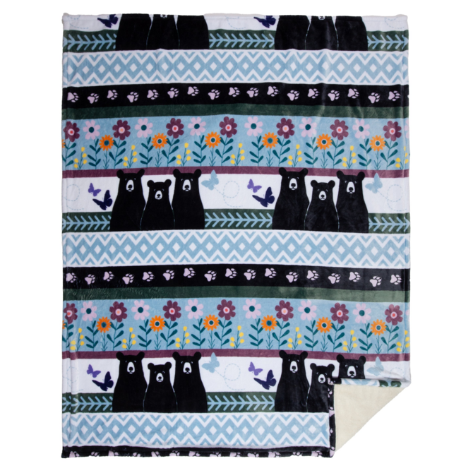 CARSTEN'S INC. THROW-BEAR GARDEN