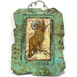 Jeanne Dana Paper And Sto Small Bighorn Sheep