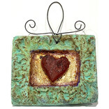 Jeanne Dana Paper And Sto FRAMED HEART