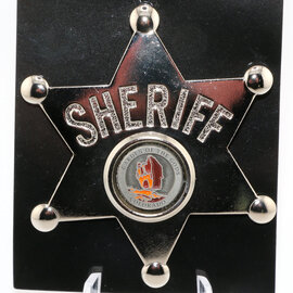 DUTCH AMERICAN IMPORT CO. Sheriff Badge - Balanced Rock