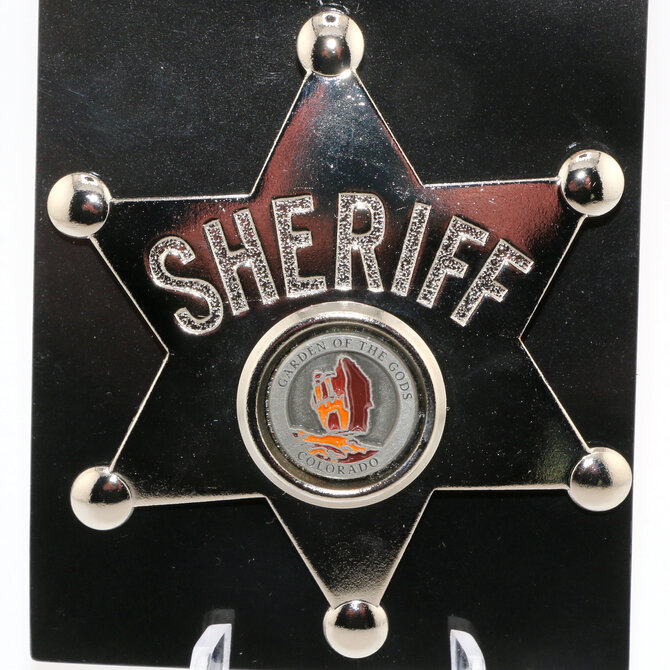 DUTCH AMERICAN IMPORT CO. SHERIFF BADGE-BALANCED RCK