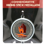 DUTCH AMERICAN IMPORT CO. Walk Stick Medallion - Balanced Rock Pewter