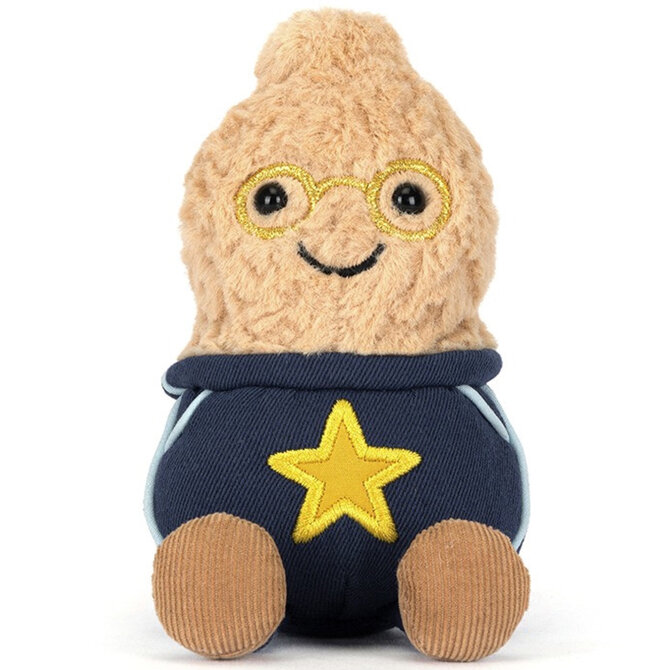 Jelly Cat Inc AMUSEABLES PEANUT STAR STUDENT OUTFIT