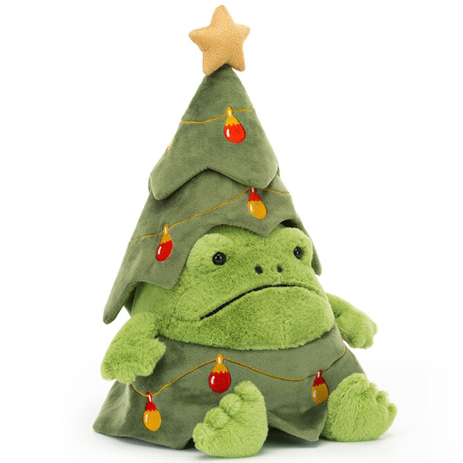 Jelly Cat Inc CHRISTMAS TREE RICKY RAIN FROG