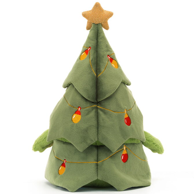 Jelly Cat Inc CHRISTMAS TREE RICKY RAIN FROG