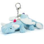 Jelly Cat Inc BAG CHARM-SKY DRAGON