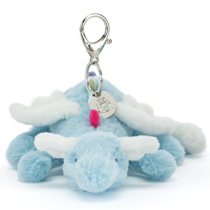 Jelly Cat Inc BAG CHARM-SKY DRAGON
