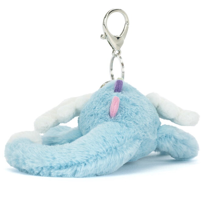 Jelly Cat Inc BAG CHARM-SKY DRAGON