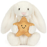 Jelly Cat Inc CREAM BUNNY W/ STAR