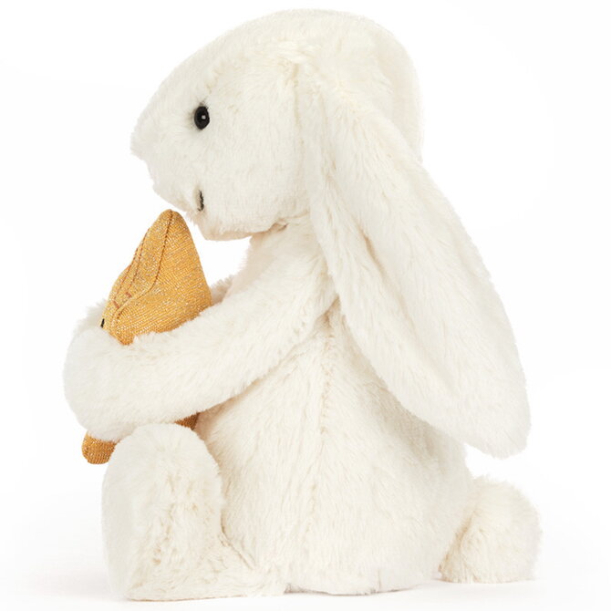 Jelly Cat Inc CREAM BUNNY W/ STAR
