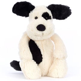 Jelly Cat Inc BASHFUL PUPPY CRM/BLK MED