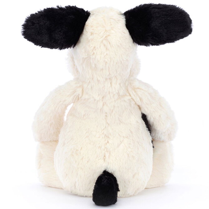 Jelly Cat Inc BASHFUL PUPPY CRM/BLK MED