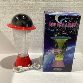 BARRY OWEN INC LAMP-UFO TORNADO NIGHT SKY ASST COLORS