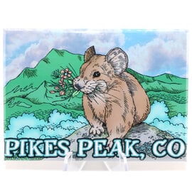 GRASSHOPPERS MERMAID MAGNET-PIKAS SNACK PIKES PEAK/CO