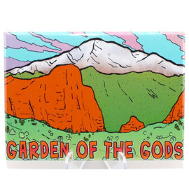 GRASSHOPPERS MERMAID MAGNET-PIKES PEAK/GARDEN OF THE GODS