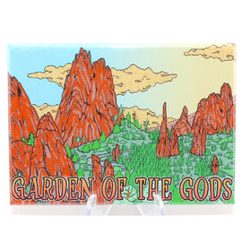 GRASSHOPPERS MERMAID MAGNET-GOG ROCKS