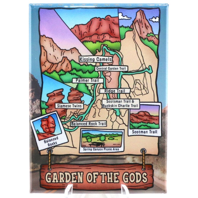 GRASSHOPPERS MERMAID MAG-GOG PARK MAP