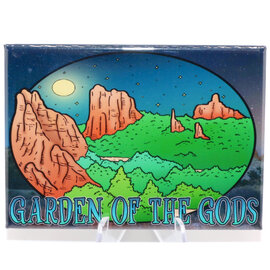 GRASSHOPPERS MERMAID MAGNET-NIGHT AT GARDEN OF THE GODS