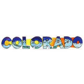 HOLLY SAGE ART STKR-COLORADO LANDSCAPE