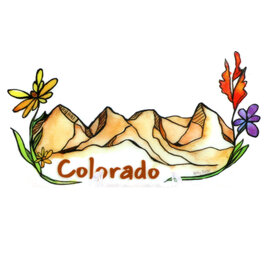 HOLLY SAGE ART STKR-WILDFLOWER MNTS CO