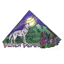 GRASSHOPPERS MERMAID STKR-FULL MOON MNT CRY WOLF PP