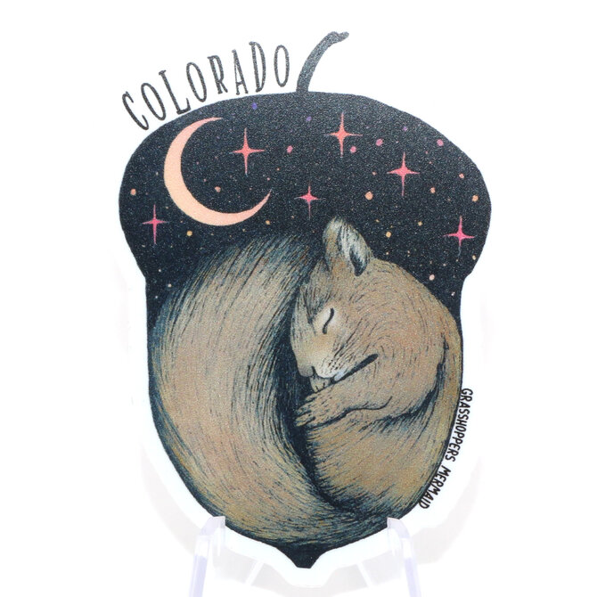 GRASSHOPPERS MERMAID STKR-SQUIRREL DREAMS CO