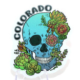 GRASSHOPPERS MERMAID STKR-SKULL SUCCULENTS